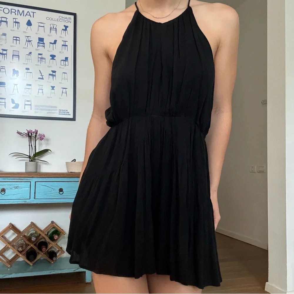 NWOT - Free People Do A Twirl Romper Open-Back  Relaxed Fit, Size Small - Picture 5 of 16